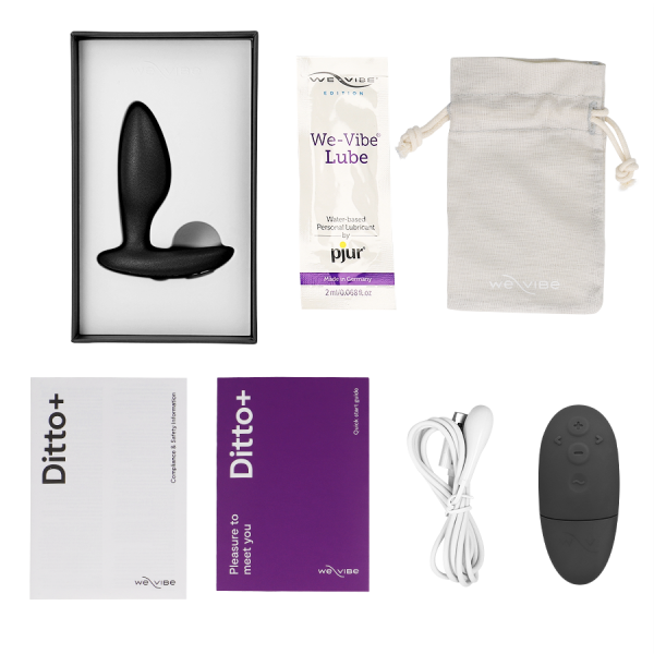 WE-VIBE Vector+ Noir: Prostate Premium, Livraison Discrète