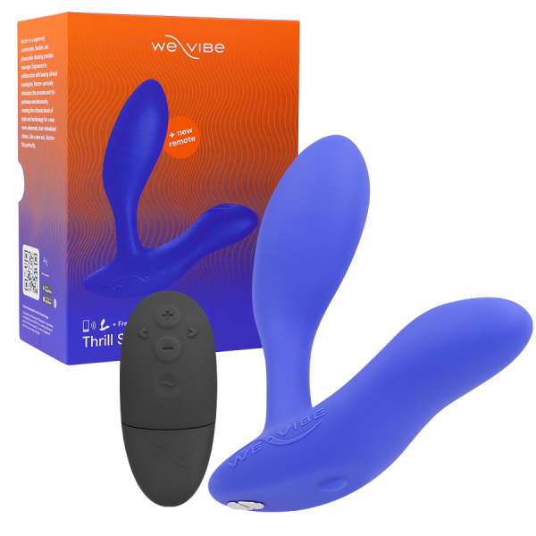 WE-VIBE Masseur de Prostate Vector+ Bleu - Qualité Premium, Livraison Discrète