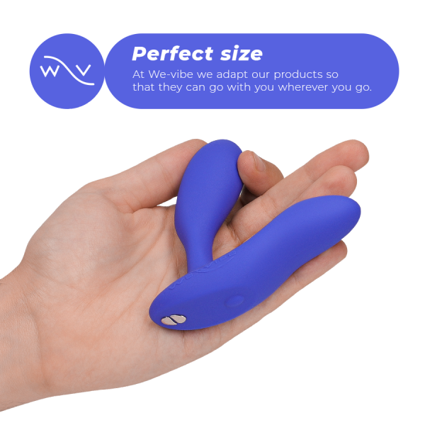 WE-VIBE Masseur de Prostate Vector+ Bleu - Qualité Premium, Livraison Discrète