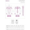 LIVCO CORSETTI FASHION - SAKURA CF 90357 MACACÃO + LUVAS LONGAS + CINTA LIGA PRETO L/XL CONJUNTOS LIVCO CORSETTI