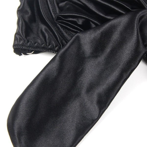 SUBBLIME - 955205 ENSEMBLE SOUTIEN-GORGE AVEC NŒUD NOIR RÉGLABLE L/XL SUBBLIME SETS