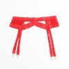 SUBBLIME - 955267 ENSEMBLE SOUTIEN-GORGE BONDAGE ROUGE AVEC JARRETELLE L/XL SUBBLIME SETS