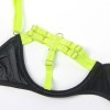 SUBBLIME - 955274 ENSEMBLE SOUTIEN-GORGE AVEC COLLIER ET DÉTAILS DE JAMBES VERT FLUORESCENT S/M SUBBLIME SETS