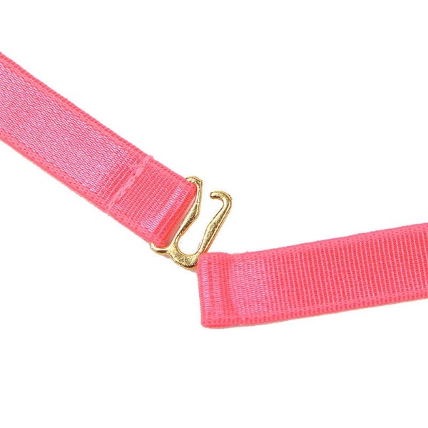 SUBBLIME - 955304 CONJUNTO DE SUTIÃ COM COLAR E DETALHES DE PERNAS ROSA FLUORESCENTE L/XL CONJUNTOS SUBBLIME