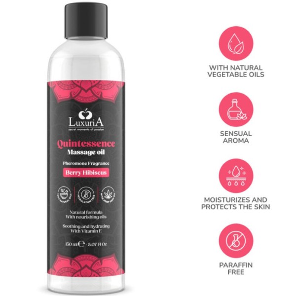 INTIMATELINE LUXURIA - ACEITE DE MASAJE CON BAYAS 150 ML INTIMATE