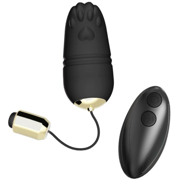 Vibromasseur Kitty Egg G-Spot Noir - Livraison Discrète & Pas Cher