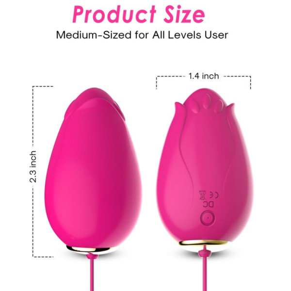 Vibromasseur Mandala Egg G-Spot Fuchsia – Qualité Premium, Livraison Discrète