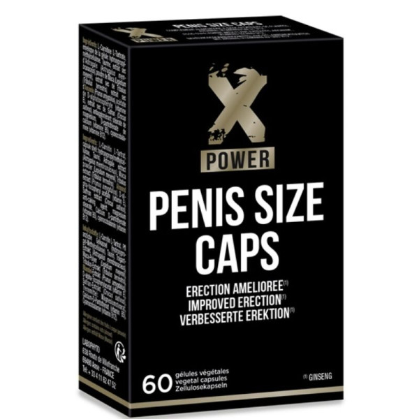 XPOWER - Capsules Taille Pénis Pas Cher | Livr. Discrète, Érections Améliorées