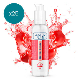 Lubrifiant Cerise Pas Cher - Waterfeel 175ml x25 | Livraison Discrète