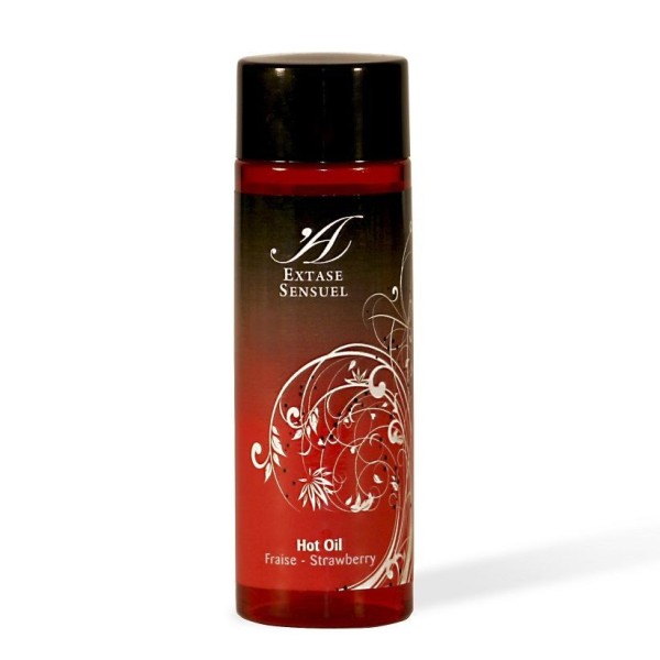EXTASE SENSUAL - HUILE STIMULANTE CHALEUR FRAISE 100 ML EXTASE SENSUAL