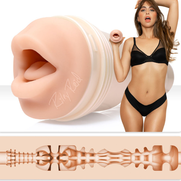 Masturbateur Bouche Riley Reid Insomnia - Qualité Premium Discrète