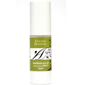 EXTASE SENSUAL - HUILE DE MASSAGE EFFET THERMIQUE AUX PHÉROMONES DE MOJITO 30 ML EXTASE SENSUAL