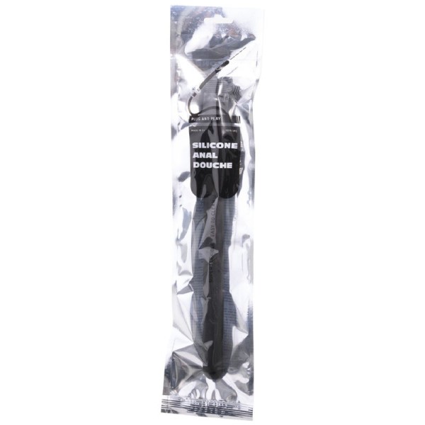 ALL Black - Douche Anal Mega Ripple Silicone 28,5 CM