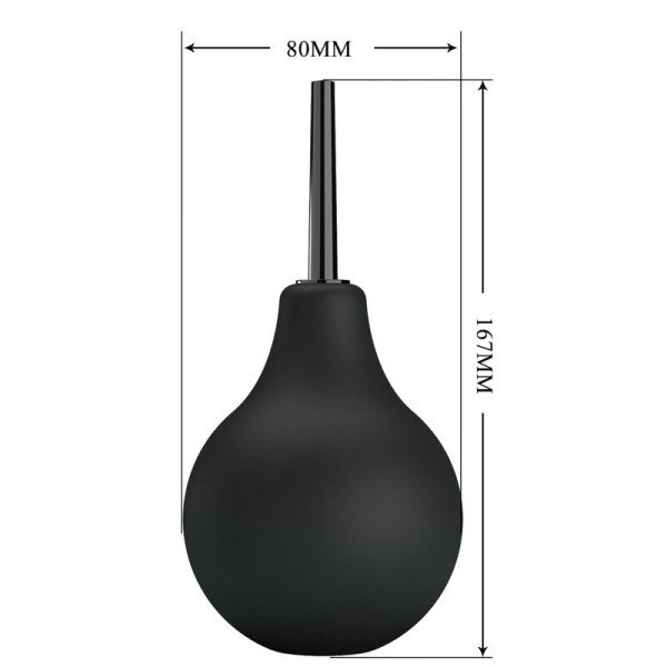 MR Play - Ducha Anal Pear Blkb Black – Ducha Anal