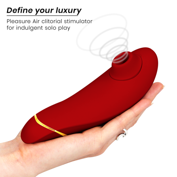 WOMANIZER Stimulateur Clitoral Premium 2 Bordeaux - Livraison Discrète, Qualité Premium