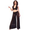 CHILIROSE - CR 4857 ENSEMBLE HAUT ET PANTALON NOIR TAILLE L CHILIROSE SETS