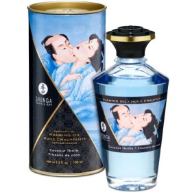 SHUNGA - ÓLEO DE MASSAGEM COM EFEITO CALOR SABOR DE COCO 100 ML ÓLEOS DE SHUNGA