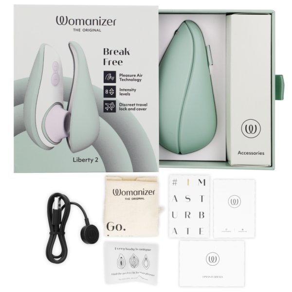 WOMANIZER Liberty 2 - Stimulateur Clitoris Pas Cher, Discret