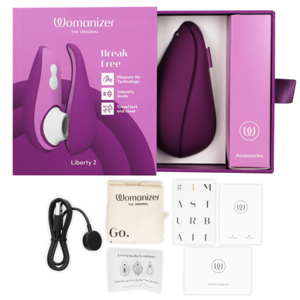 WOMANIZER Liberty 2 - Stimulateur Clitoris Premium | Livraison Discrète
