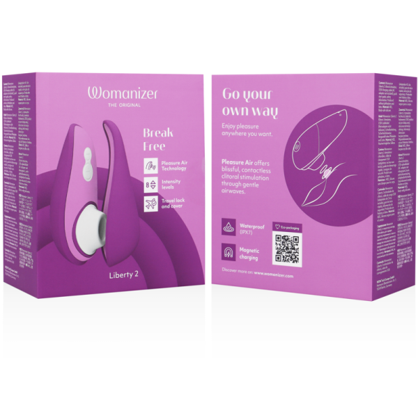 WOMANIZER Liberty 2 - Stimulateur Clitoris Premium | Livraison Discrète