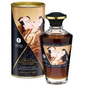SHUNGA - HUILE DE MASSAGE À EFFET CHALEUR SAVEUR CREAMY LOVE LATTE 100 ML SHUNGA OILS
