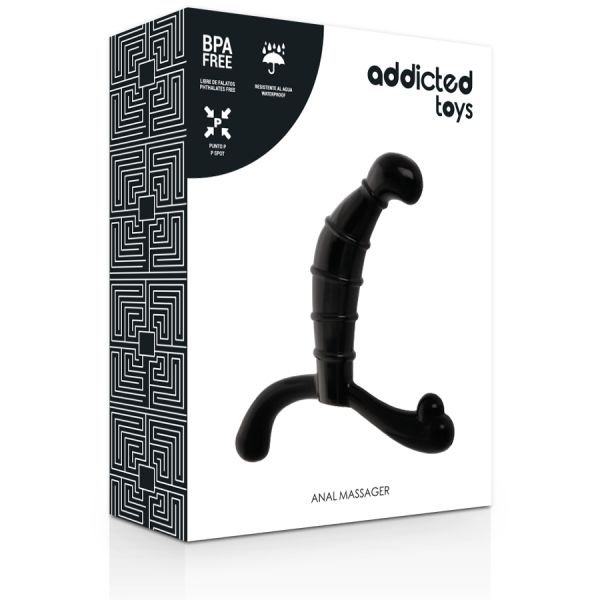 Addicted Toys - Plaisir Anal Prostate Noir – Bouchons anaux