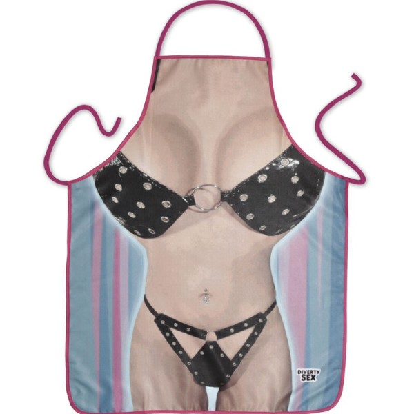 DIABLO PICANTE - DELANTAL BIKINI MUJER DIABLO PICANTE - Accesorio