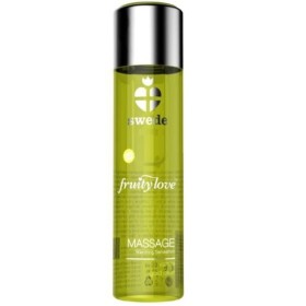 SWEDE - FRUITY LOVE EFFET RÉCHAUFFANT HUILE DE MASSAGE VANILLE ET POIRE D''OR 60 ML. SWEDE