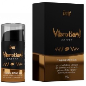 INTT MASSAGE & ORAL SEX - GEL DE MASSAGE SAVEUR CAFÉ EFFET CHAUD INTT MASSAGE & ORAL SEX