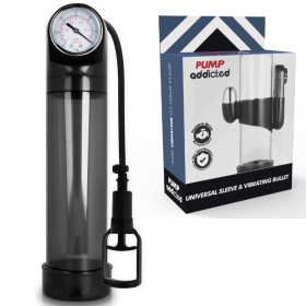 Pump Addicted - Vibrador Preto RX9 – Bomba Ampliadora de Pênis