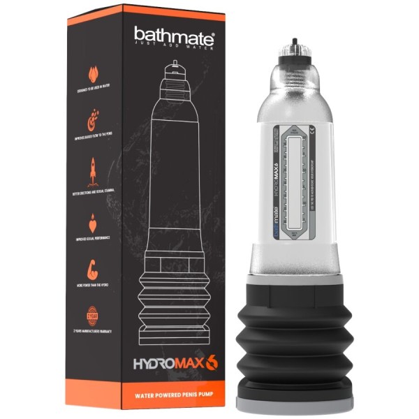 Bathmate - Hydromax 6 Clear – Pénis Agrandisseur Pompe