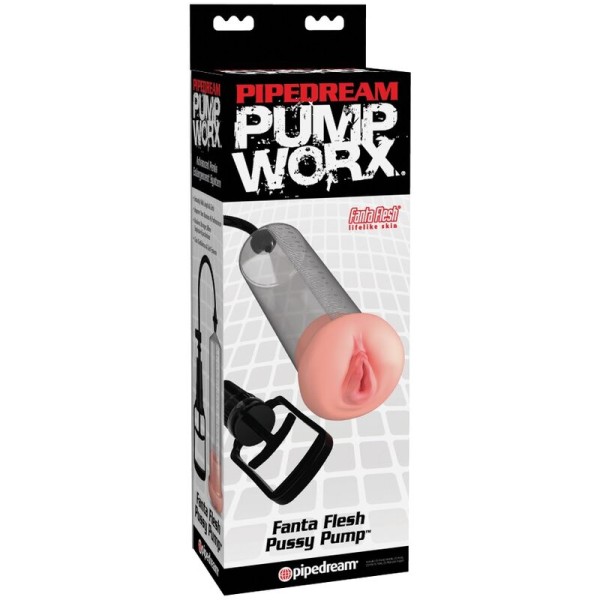 Pump Worx Fanta Flesh Pompe Pussy. – Pénis Agrandisseur Pompe