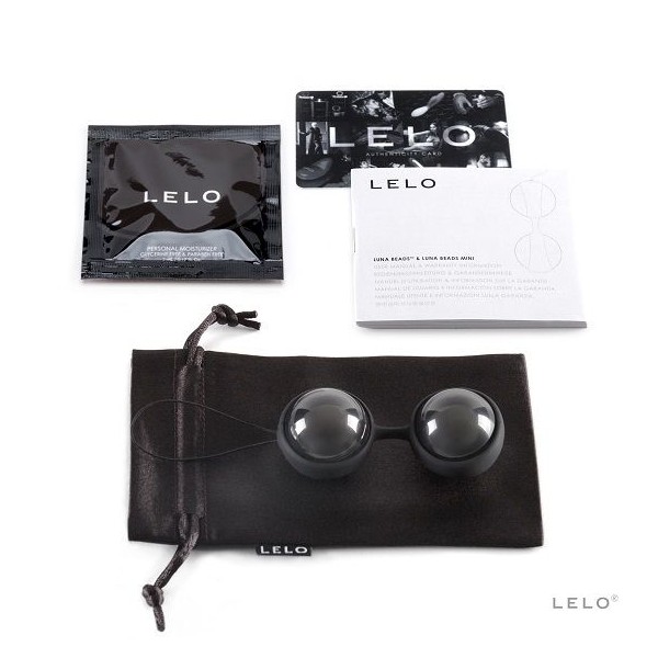 Lelo - Luna Beads Bolas Kegel Negras – Bolas Básicas