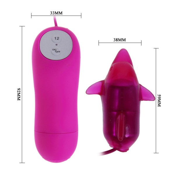 Baile - Vibrateur Dolfin Mignon Secret 12V – Mini-vibrateurs