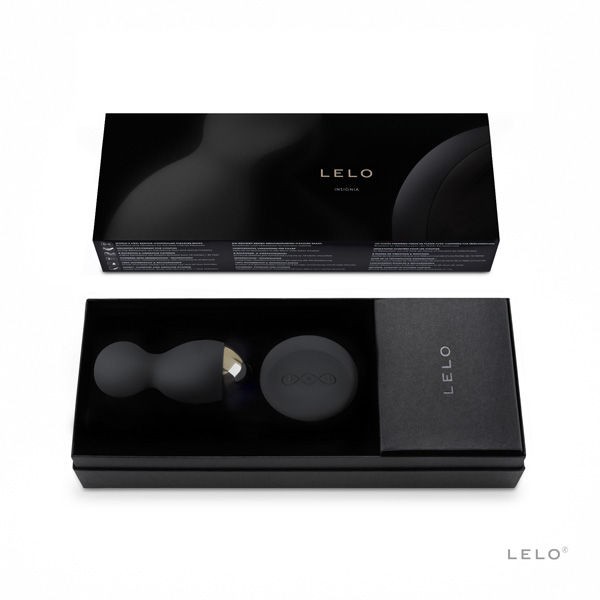 Lelo - Badge Boules Hula Noires – Télécommande