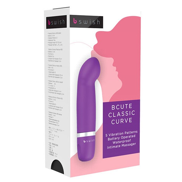 B Swish - Bcute Classic Curve Lila – Vibradores Punto G