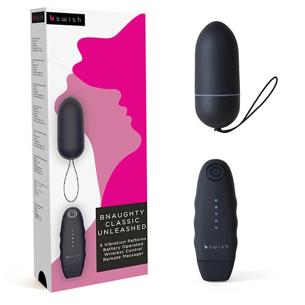 B Swish - Bnaughty Classic Unleashed Noir – Télécommande