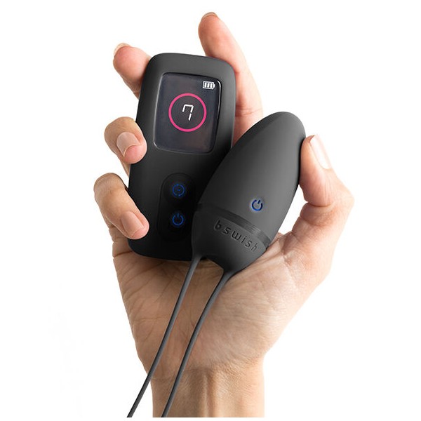 B Swish - Bnaughty Premium Unleashed Noir – Télécommande