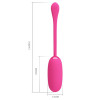 PRETTY LOVE Julius : Oeuf Vibrant Pas Cher - Discrétion & Plaisir