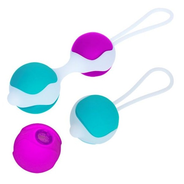 Pretty Love - Coqueteo con bolas orgásmicas de lujo