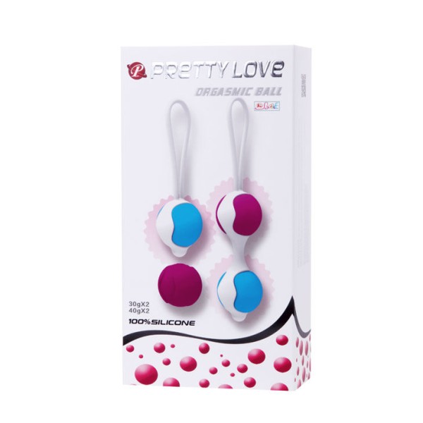 Pretty Love - Coqueteo con bolas orgásmicas de lujo