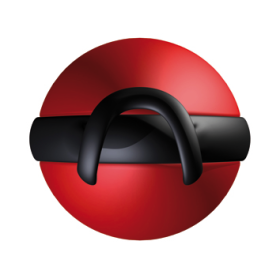 Joydivion Joyballs - Balle Simple Rouge – Boules de silicone
