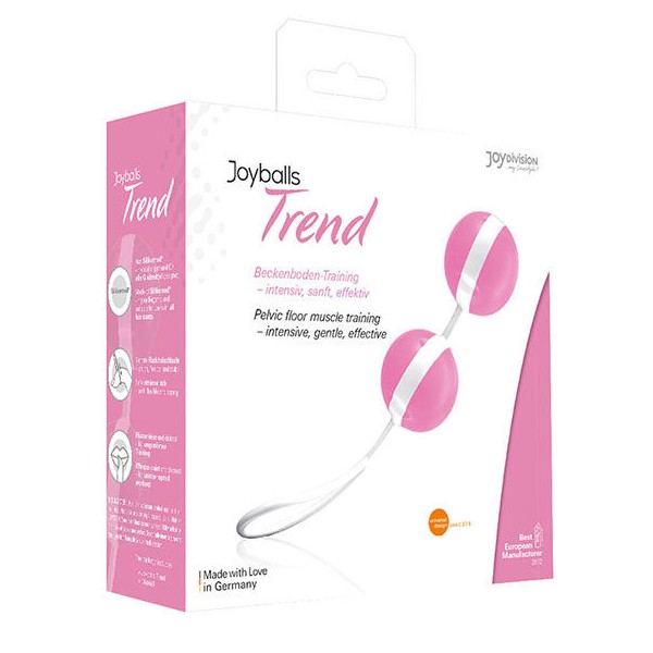 Joydivion Joyballs - Bolas Chinas Rosa - Bolas de silicona