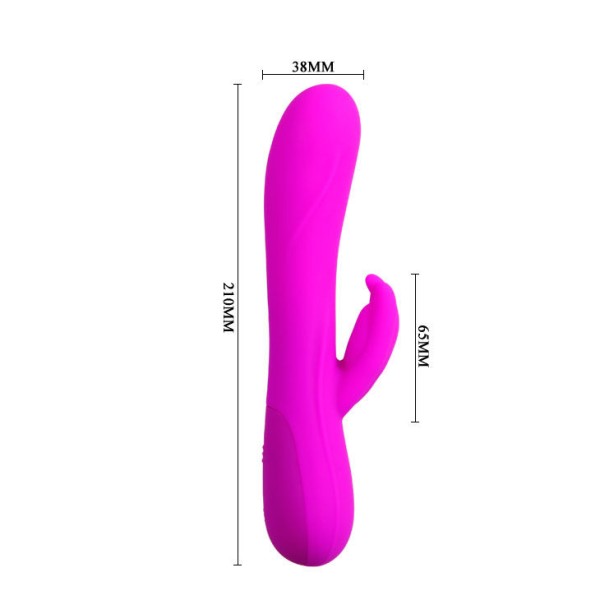 Pretty Love - Vibrador Estimulador de Barrete - Vibradores Conejo