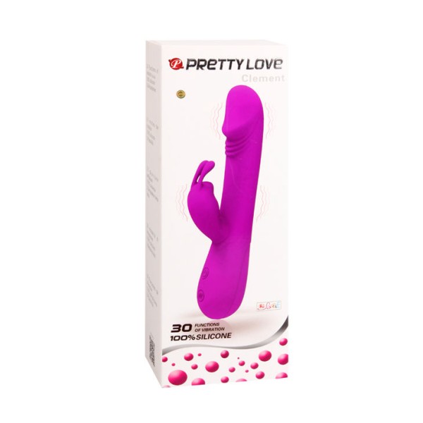 Pretty Love - Vibrador De Coqueteo Con Conejo Clement