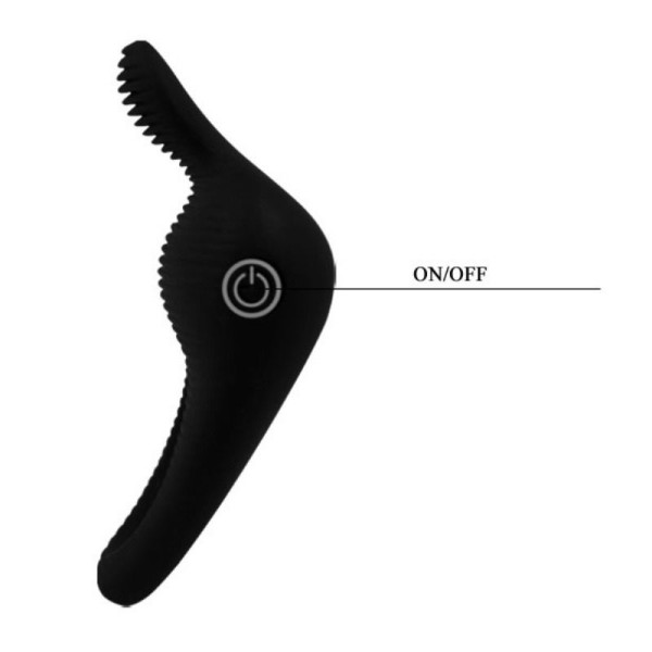 Pretty Love - Thimble Anneau Vibrateur Noir