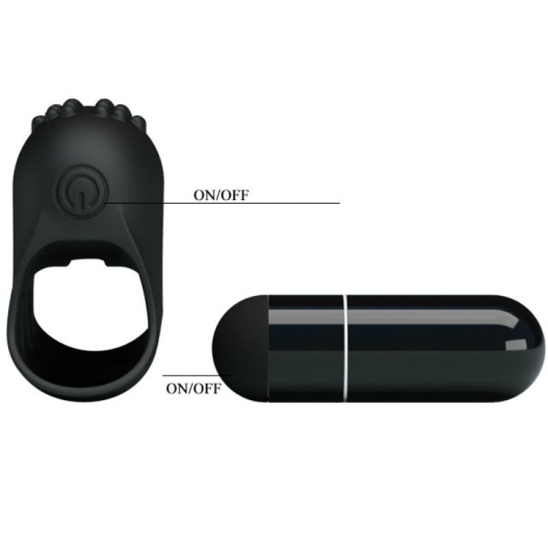 Pretty Love - Flirtation DICE Vibration Black Steward