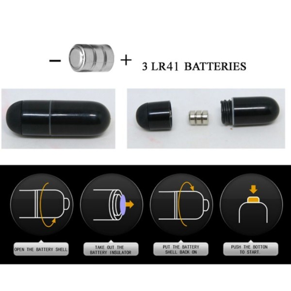 Pretty Love - Flirtation DICE Vibration Black Steward