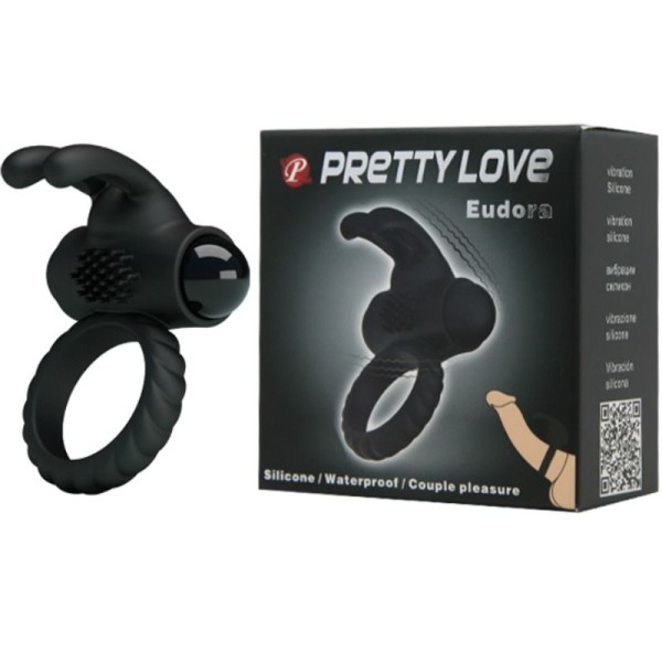 Pretty Love - Anillo Vibrador Eudora Con Estimulador