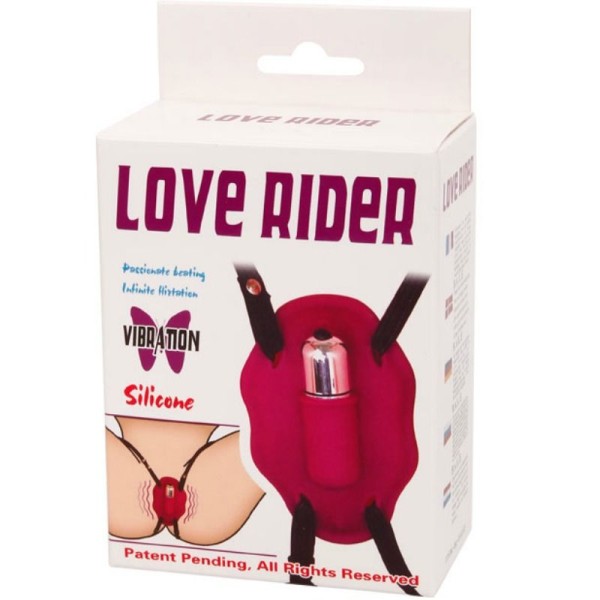 Baile - Arnês Love Rider com vibração - para clitóris